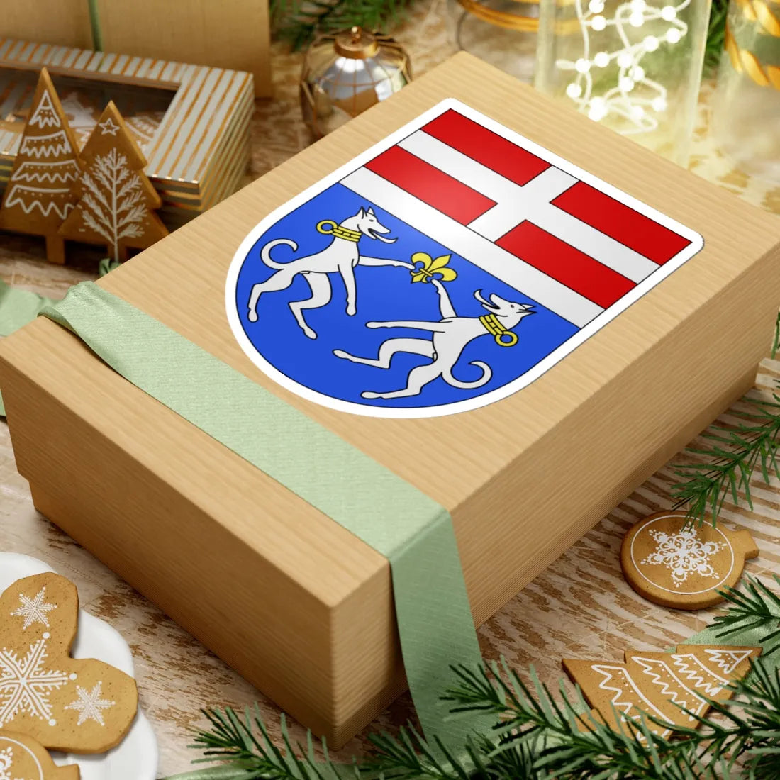 PratoLeventina-coat of arms (Switzerland) (Coat of Arms) STICKER Vinyl Kiss-Cut Decal - The Sticker Space