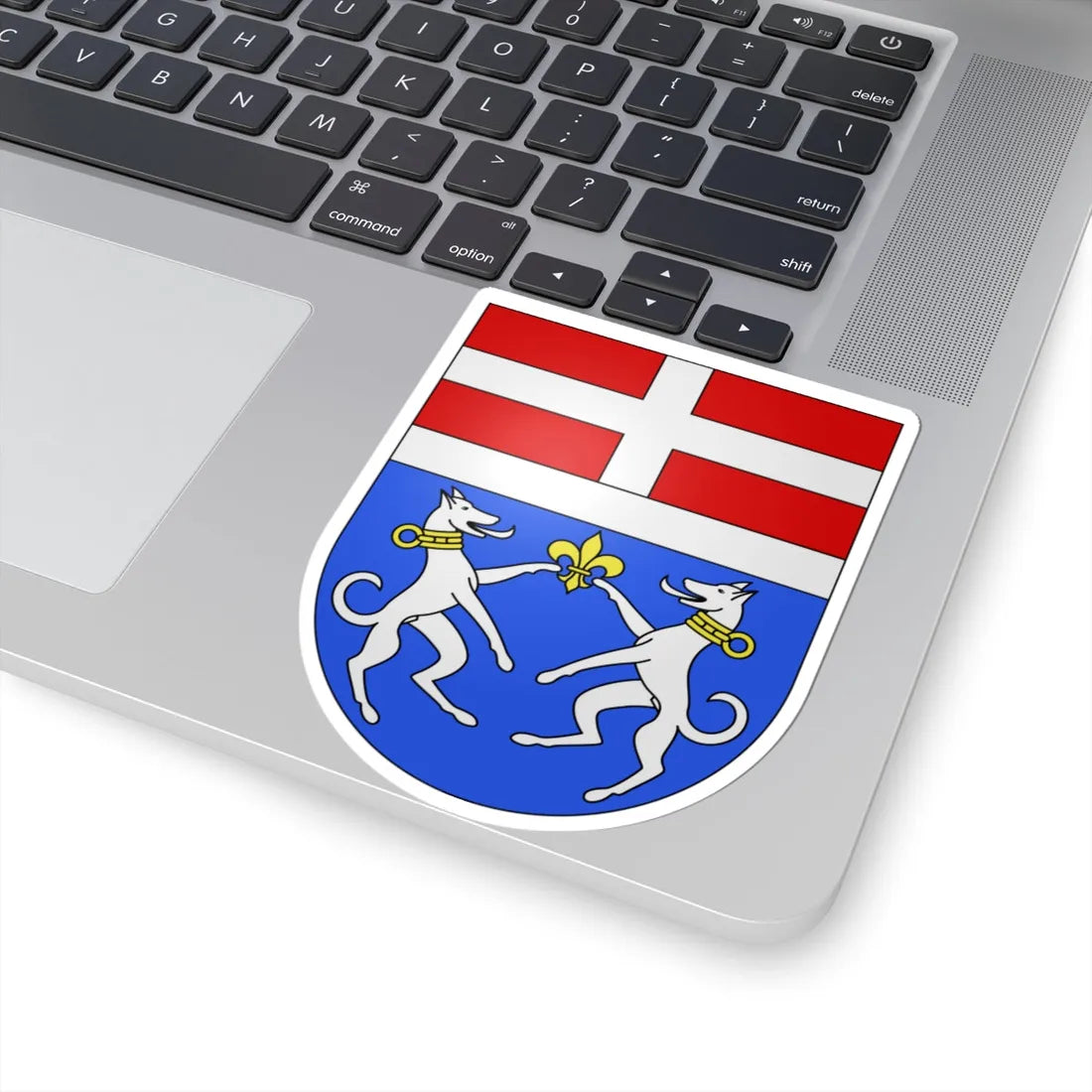 PratoLeventina-coat of arms (Switzerland) (Coat of Arms) STICKER Vinyl Kiss-Cut Decal - The Sticker Space