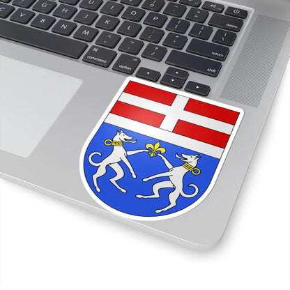 PratoLeventina-coat of arms (Switzerland) (Coat of Arms) STICKER Vinyl Kiss-Cut Decal - The Sticker Space