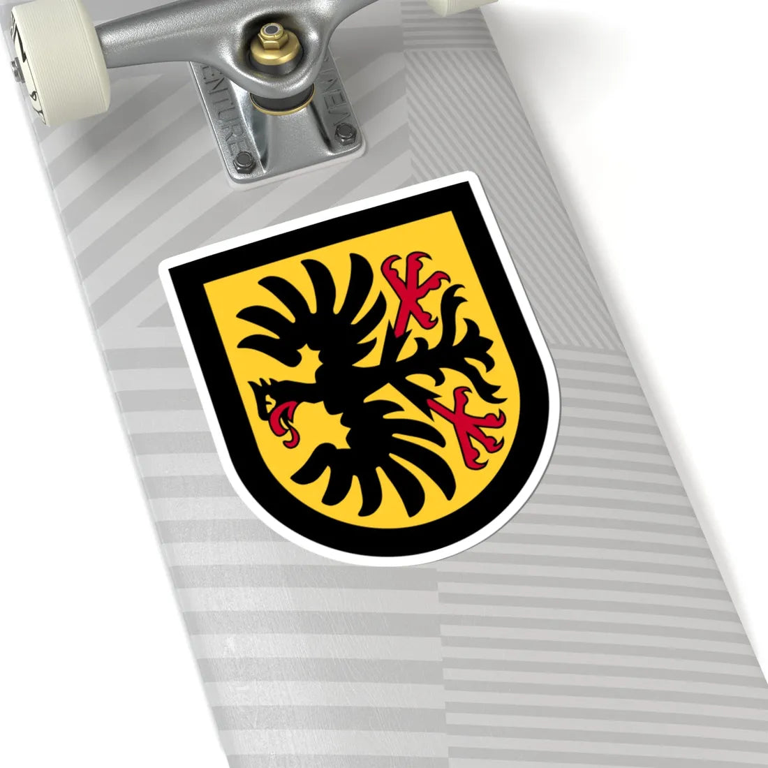 Pratteln-coat of arms (Switzerland) (Coat of Arms) STICKER Vinyl Kiss-Cut Decal - The Sticker Space