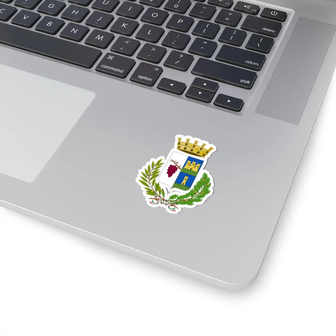 Predappio-Stemma (Italy) (Coat of Arms) STICKER Vinyl Kiss-Cut Decal - The Sticker Space