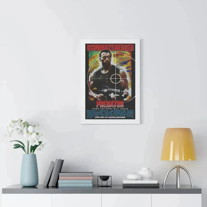 PREDATOR 1987 - Framed Movie Poster - The Sticker Space
