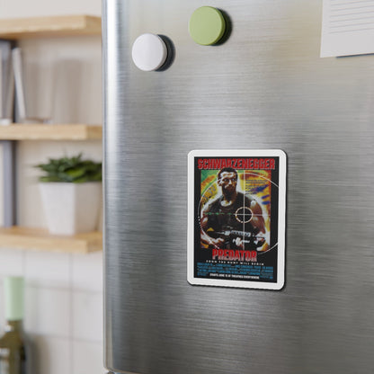 PREDATOR 1987 Movie Poster - Refrigerator Magnet-The Sticker Space