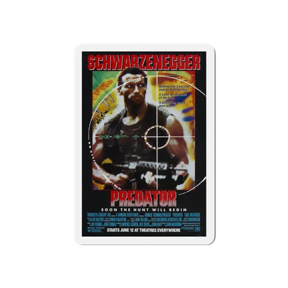 PREDATOR 1987 Movie Poster - Refrigerator Magnet - The Sticker Space