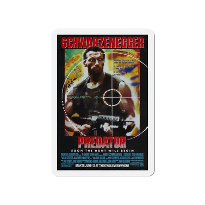 PREDATOR 1987 Movie Poster - Refrigerator Magnet - The Sticker Space