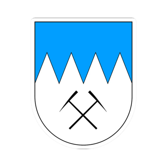 Predoi-Stemma (Italy) (Coat of Arms) STICKER Vinyl Kiss-Cut Decal 2 Inch White - The Sticker Space