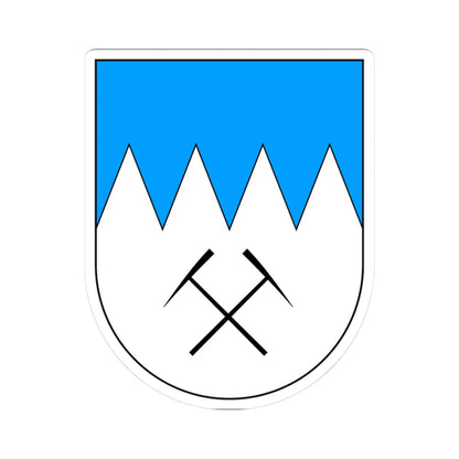 Predoi-Stemma (Italy) (Coat of Arms) STICKER Vinyl Kiss-Cut Decal 3 Inch White - The Sticker Space