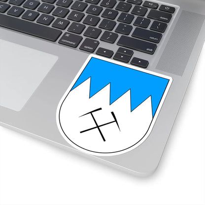 Predoi-Stemma (Italy) (Coat of Arms) STICKER Vinyl Kiss-Cut Decal - The Sticker Space