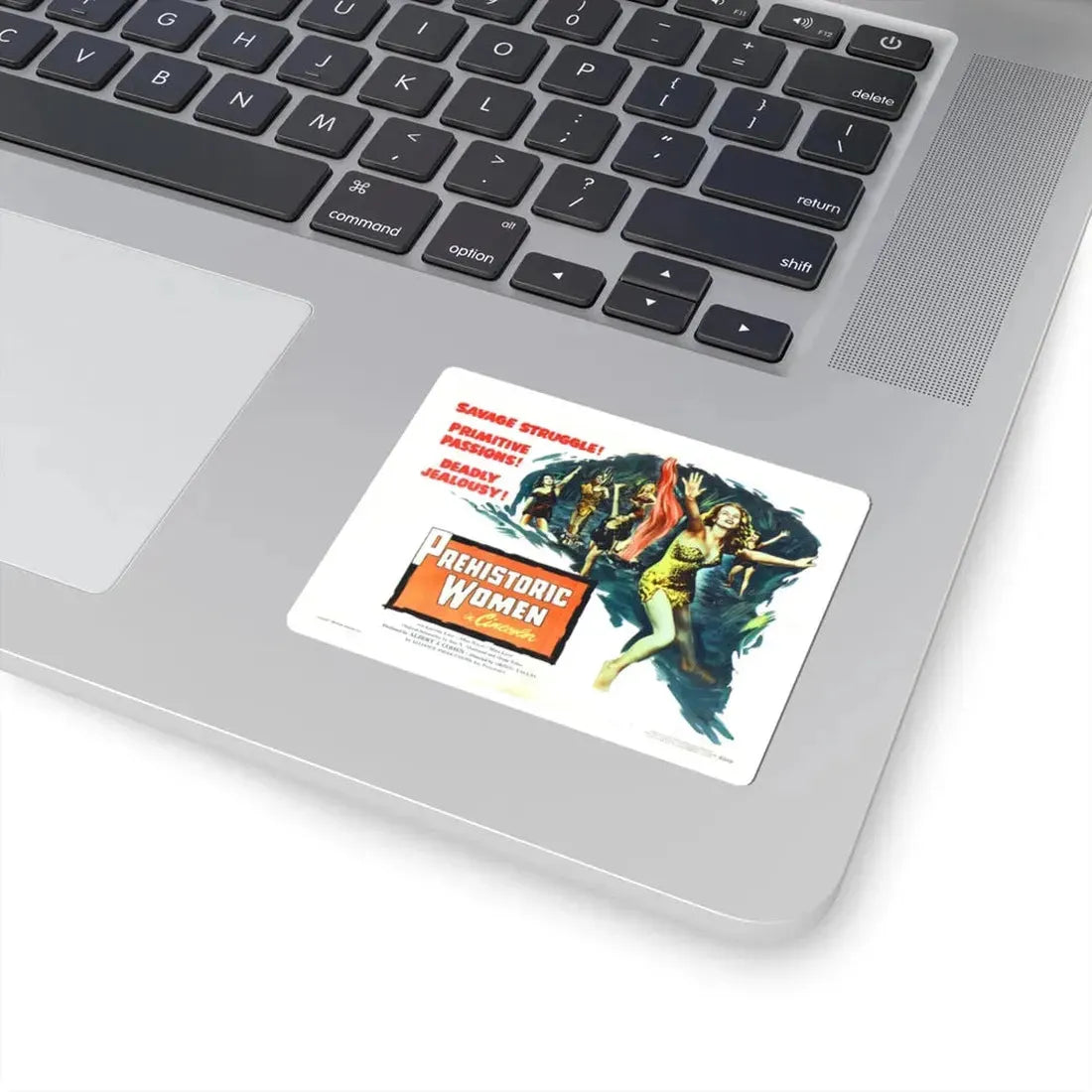 Prehistoric Women 1950 v2 Movie Poster - STICKER Vinyl Kiss-Cut Decal - The Sticker Space