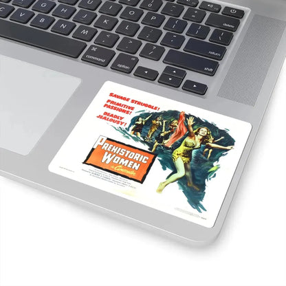 Prehistoric Women 1950 v2 Movie Poster - STICKER Vinyl Kiss-Cut Decal - The Sticker Space