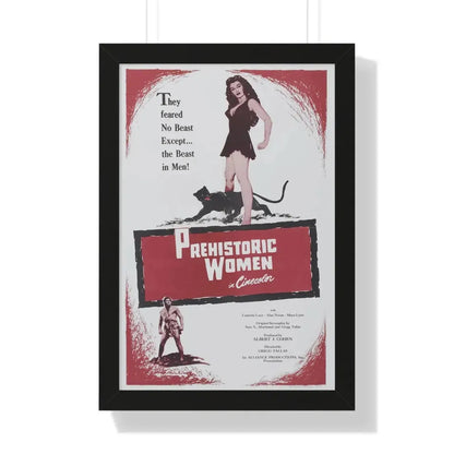 PREHISTORIC WOMEN 1967 - Framed Movie Poster - The Sticker Space