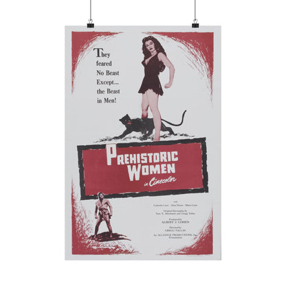 PREHISTORIC WOMEN 1967 - Paper Movie Poster-16″ x 24″-The Sticker Space