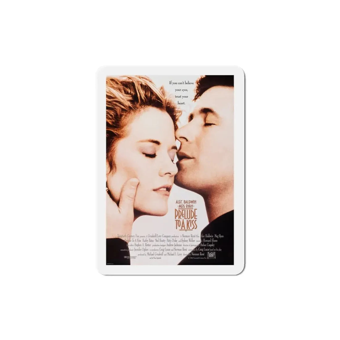 Prelude to a Kiss 1992 Movie Poster Refrigerator Magnet - The Sticker Space