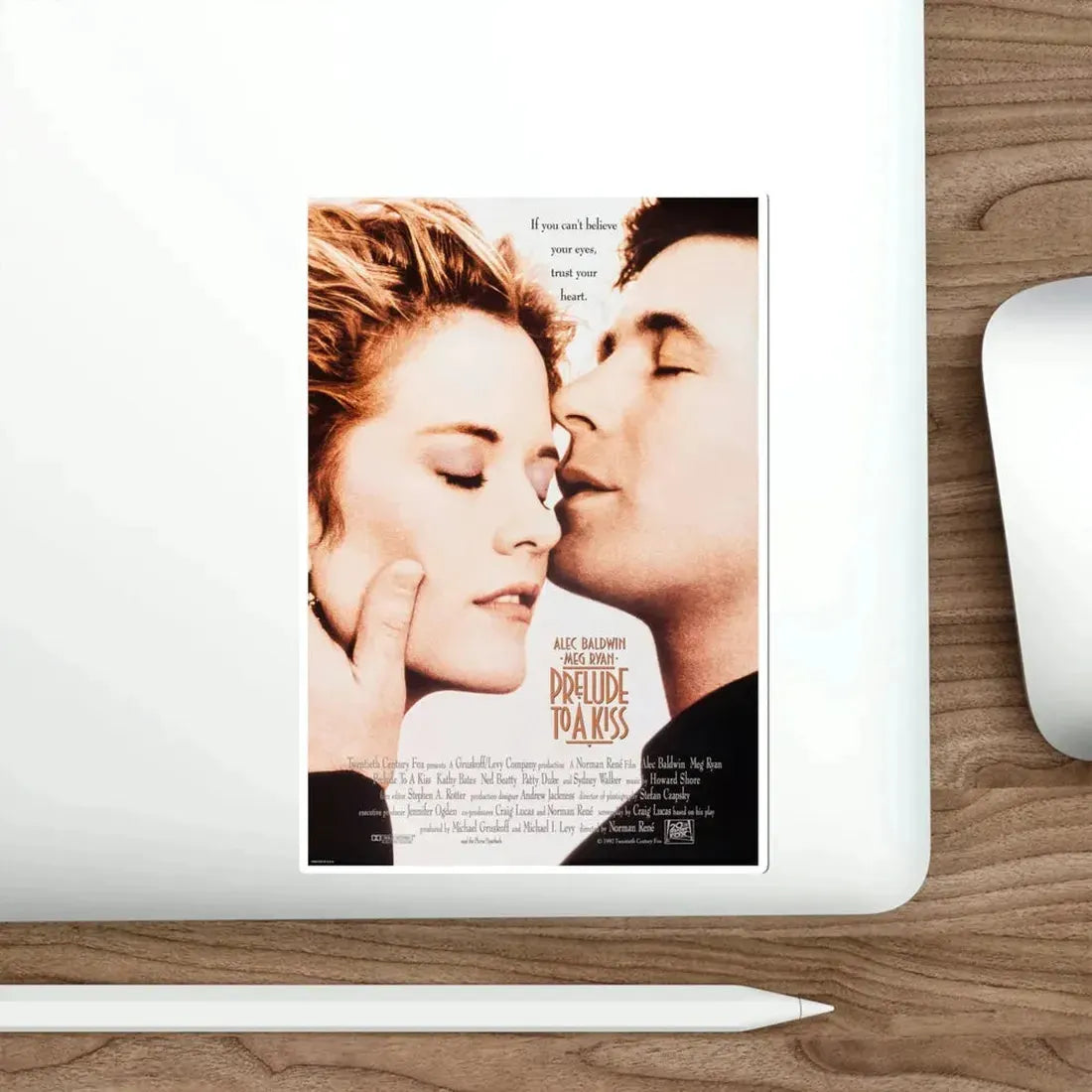 Prelude to a Kiss 1992 Movie Poster STICKER Vinyl Die-Cut Decal - The Sticker Space