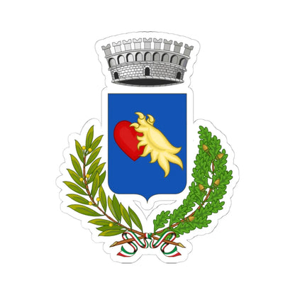 Premilcuore-Stemma (Italy) (Coat of Arms) STICKER Vinyl Kiss-Cut Decal - The Sticker Space