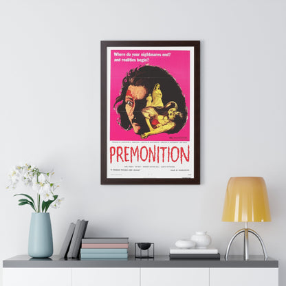 PREMONITION (THE IMPURE) 1972 - Framed Movie Poster-The Sticker Space