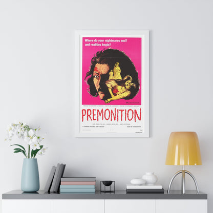 PREMONITION (THE IMPURE) 1972 - Framed Movie Poster-The Sticker Space