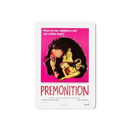 PREMONITION (THE IMPURE) 1972 Movie Poster - Refrigerator Magnet - The Sticker Space