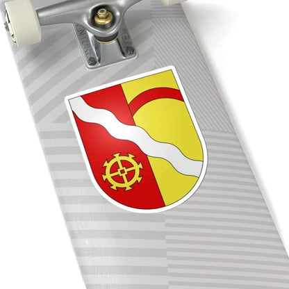 Preonzo-coat of arms (Switzerland) (Coat of Arms) STICKER Vinyl Kiss-Cut Decal - The Sticker Space