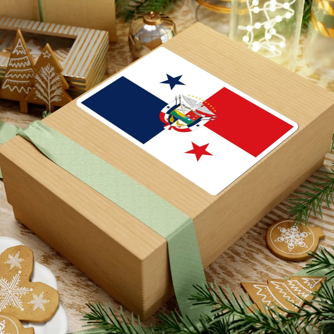 Presidential Flag of Panama (Panama) STICKER Vinyl Kiss-Cut Decal - The Sticker Space