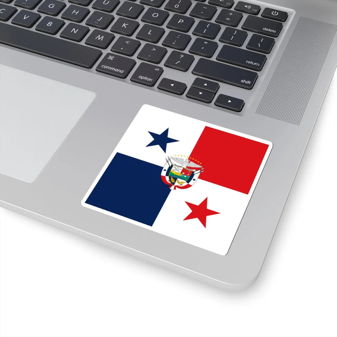 Presidential Flag of Panama Square (Panama) STICKER Vinyl Kiss-Cut Decal - The Sticker Space
