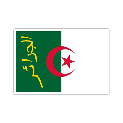 Presidential Standard of Algeria (Algeria) STICKER Vinyl Kiss-Cut Decal 4 Inch White - The Sticker Space