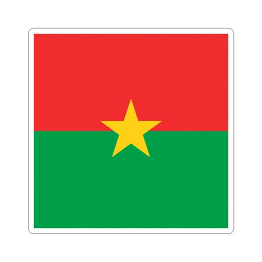 Presidential Standard of Burkina Faso (Burkina Faso) STICKER Vinyl Kiss-Cut Decal 2 Inch White - The Sticker Space