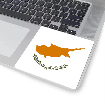 Presidential Standard of Cyprus (Cyprus) STICKER Vinyl Kiss-Cut Decal - The Sticker Space