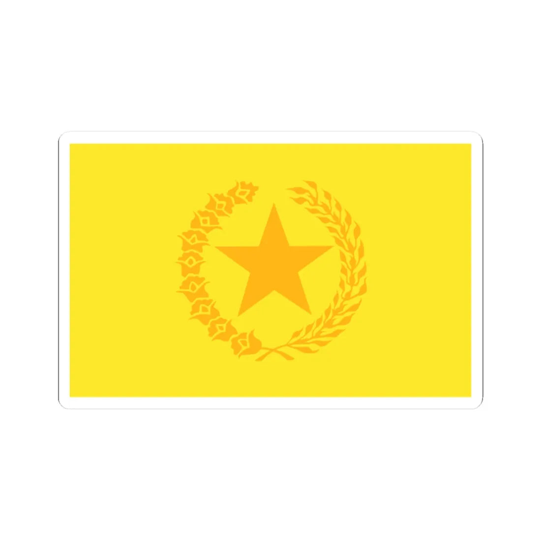 Presidential Standard of Indonesia (Indonesia) STICKER Vinyl Kiss-Cut Decal 2 Inch White - The Sticker Space