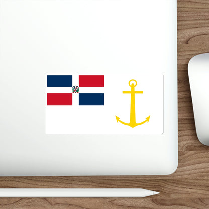 Presidential Standard of the Dominican Republic (At Sea) STICKER Vinyl Die-Cut Decal-The Sticker Space