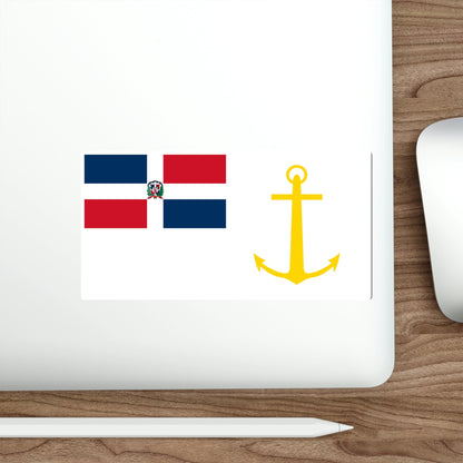 Presidential Standard of the Dominican Republic (At Sea) STICKER Vinyl Die-Cut Decal-The Sticker Space