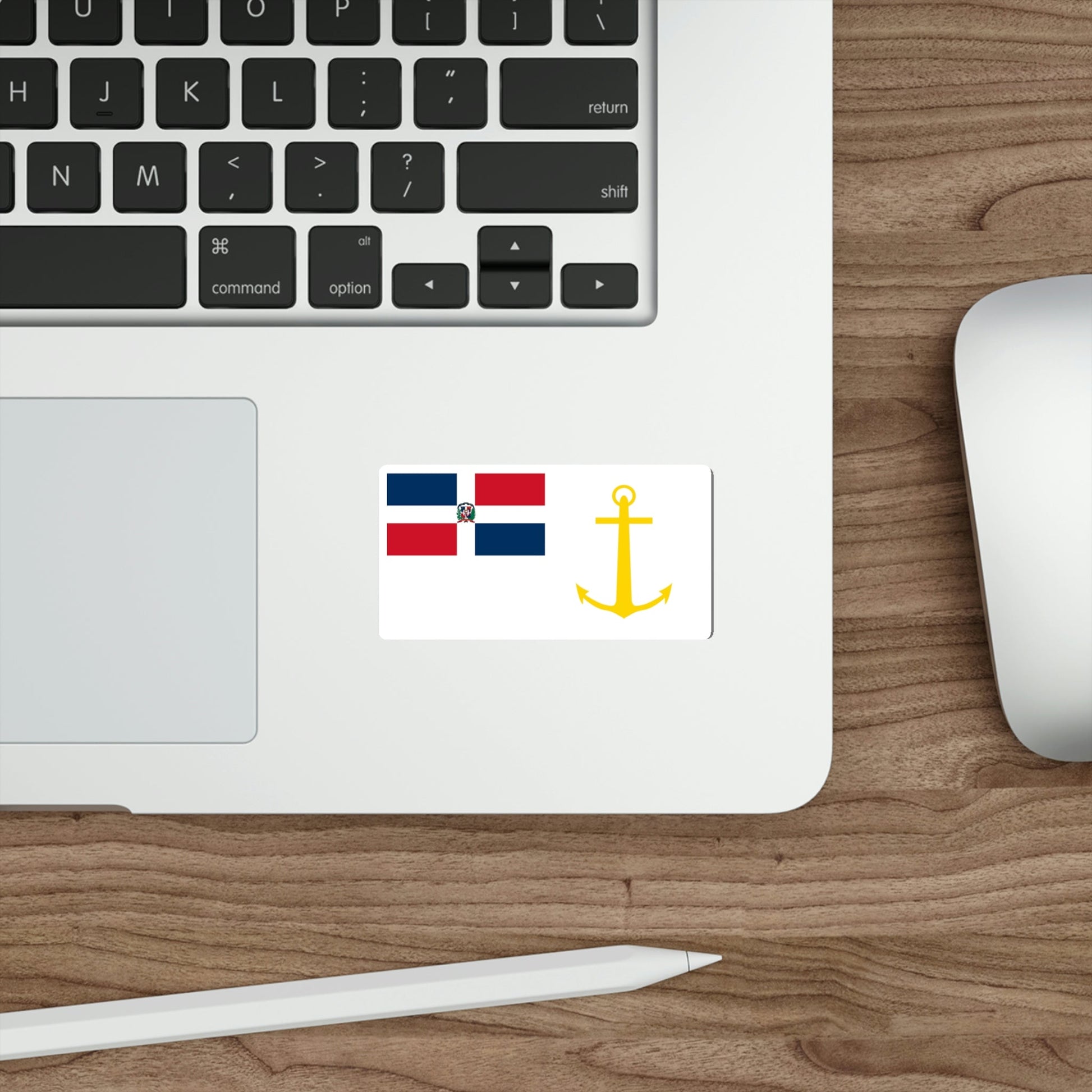 Presidential Standard of the Dominican Republic (At Sea) STICKER Vinyl Die-Cut Decal-The Sticker Space