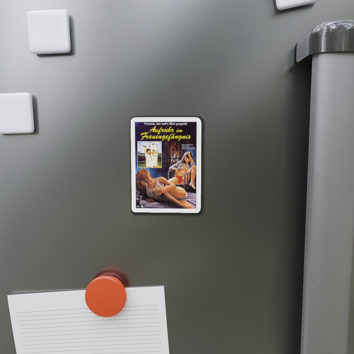 PRESIDIO DE MULHERES VIOLENTADAS 1977 Movie Poster - Refrigerator Magnet-The Sticker Space