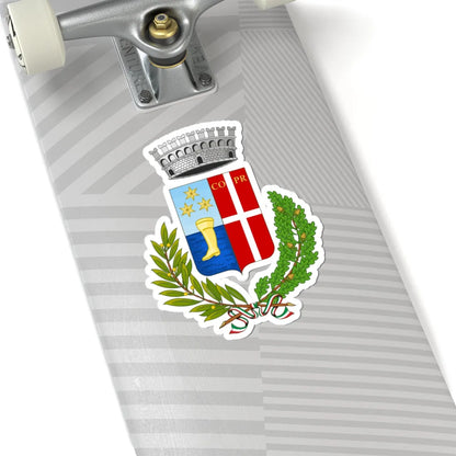 Pressana-Stemma (Italy) (Coat of Arms) STICKER Vinyl Kiss-Cut Decal - The Sticker Space