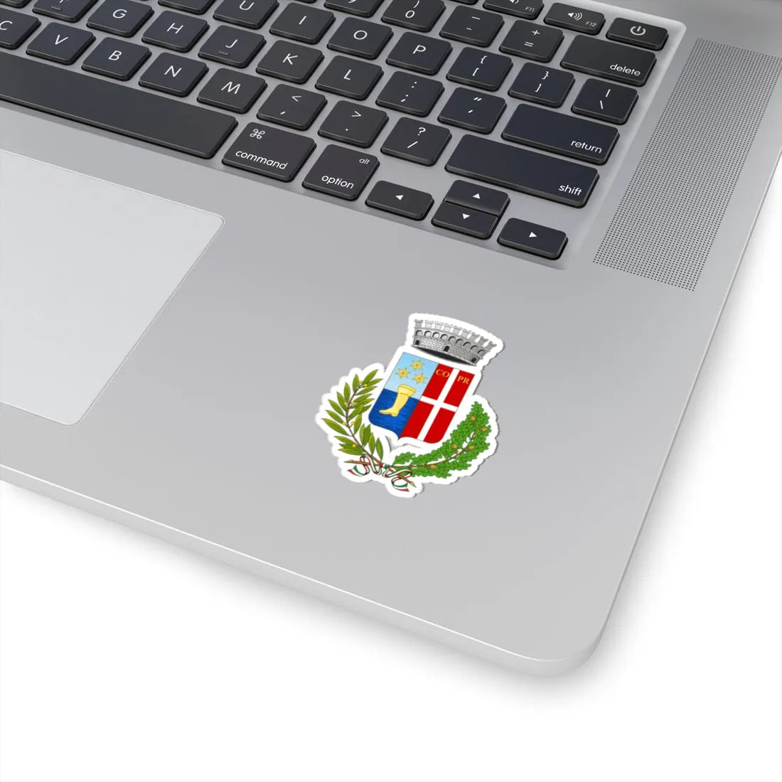 Pressana-Stemma (Italy) (Coat of Arms) STICKER Vinyl Kiss-Cut Decal - The Sticker Space