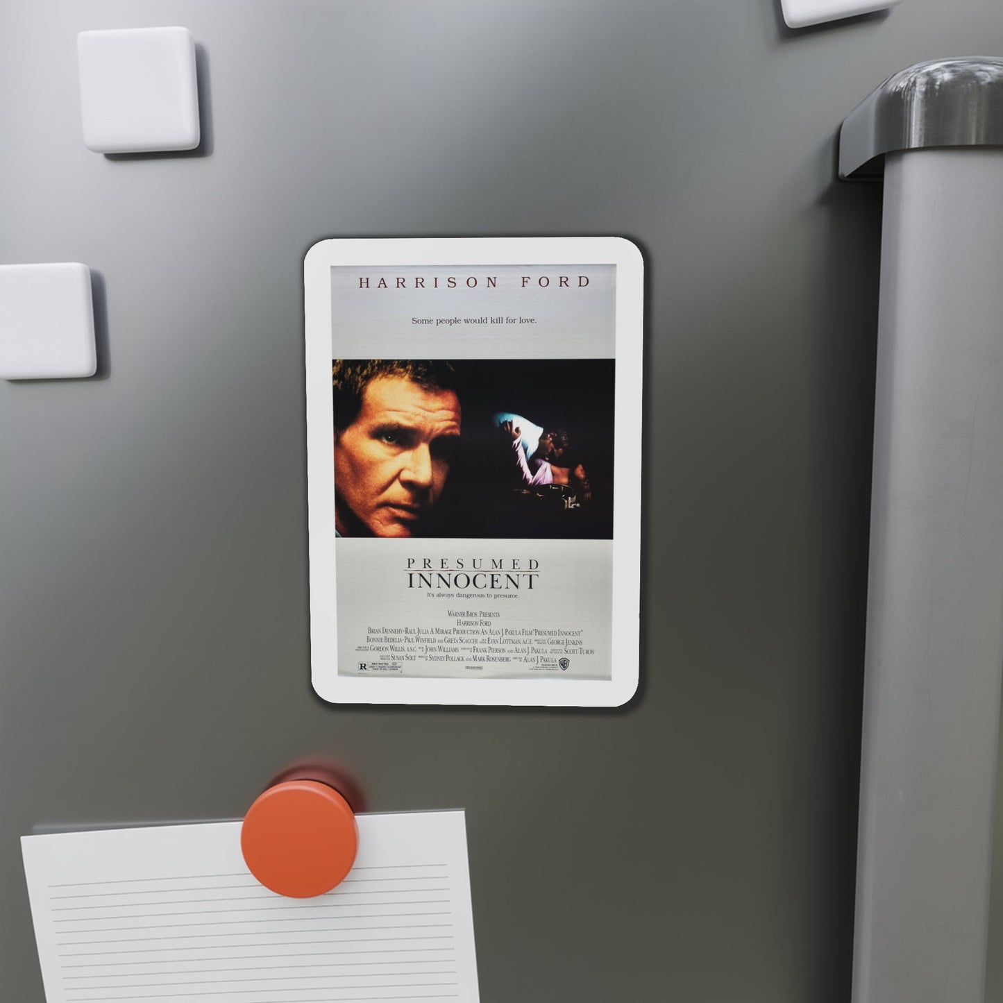 Presumed Innocent 1990 Movie Poster Die-Cut Magnet-The Sticker Space