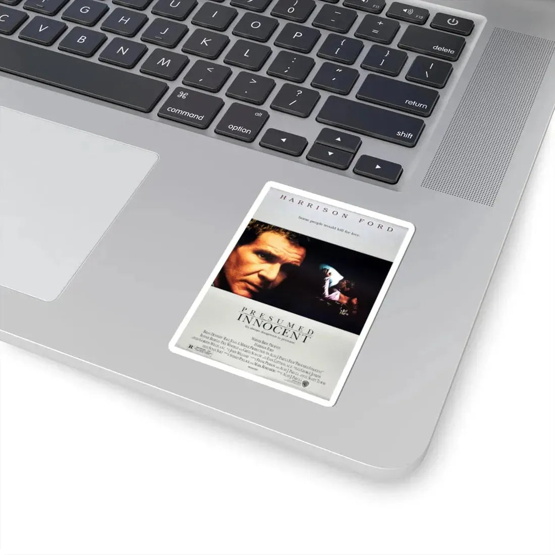 Presumed Innocent 1990 Movie Poster - STICKER Vinyl Kiss-Cut Decal - The Sticker Space