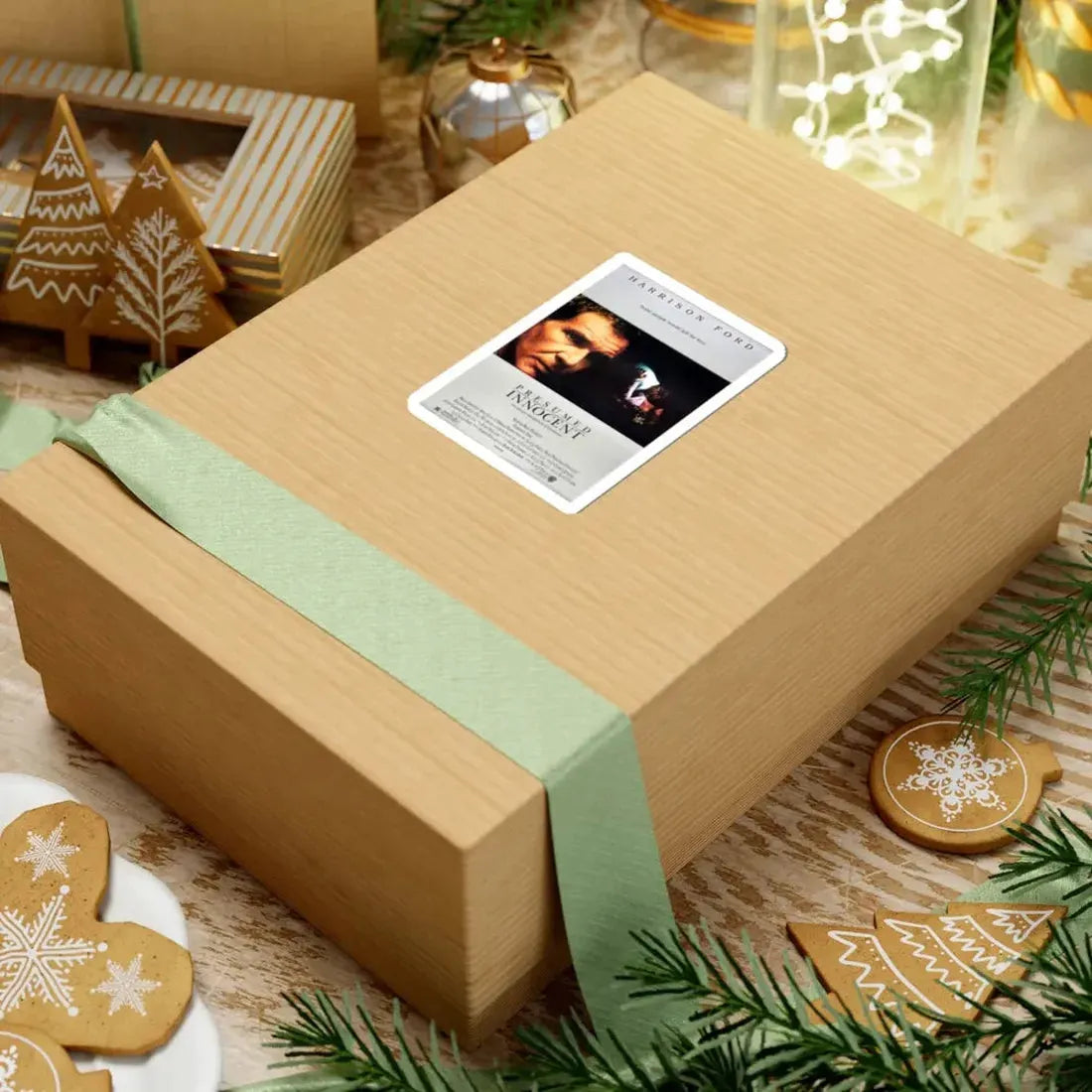 Presumed Innocent 1990 Movie Poster - STICKER Vinyl Kiss-Cut Decal - The Sticker Space