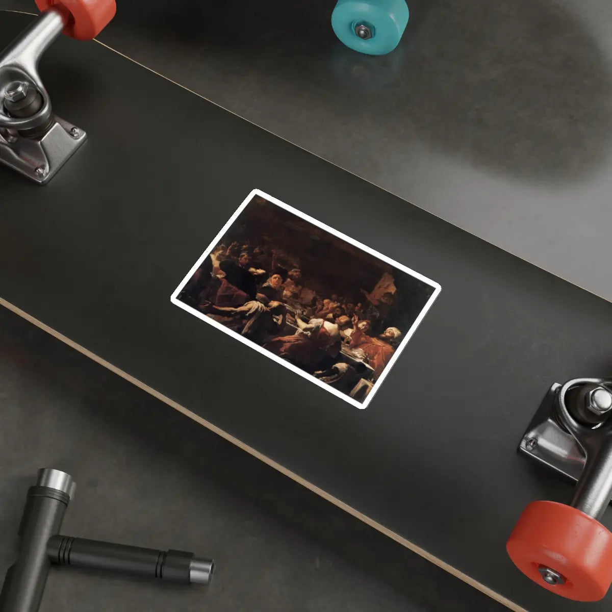SKU:29962673151539652817 Sticker types:White Shape:Die-Cut Sizes:5" × 5"