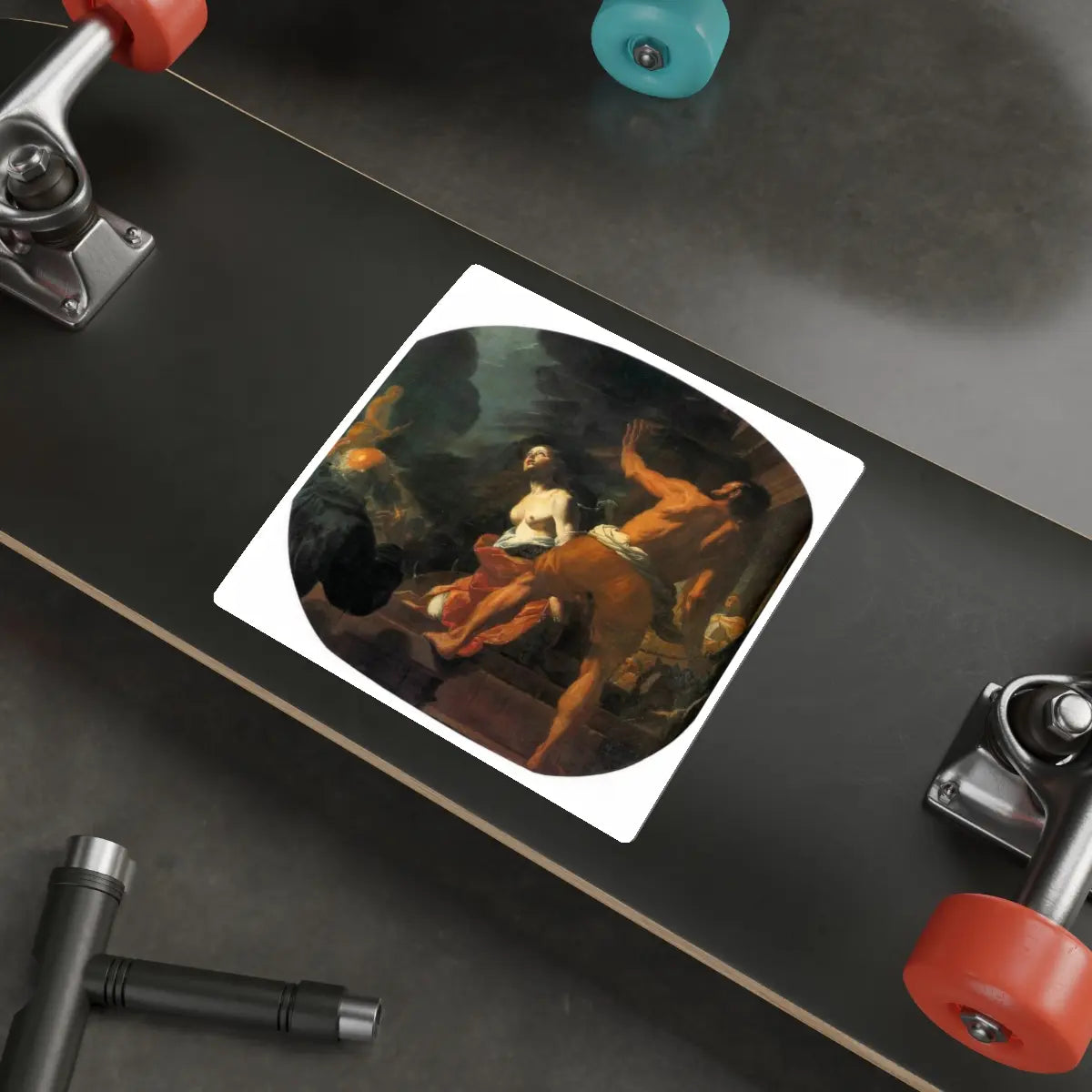 SKU:31978122559608831343 Sticker types:White Shape:Die-Cut Sizes:6" × 6"