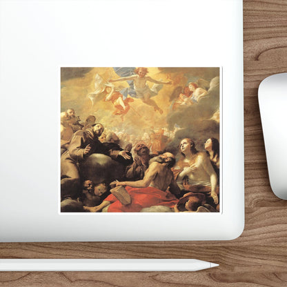 PRETI, Mattia - Christ in Glory (Artwork) STICKER Vinyl Die-Cut Decal-The Sticker Space