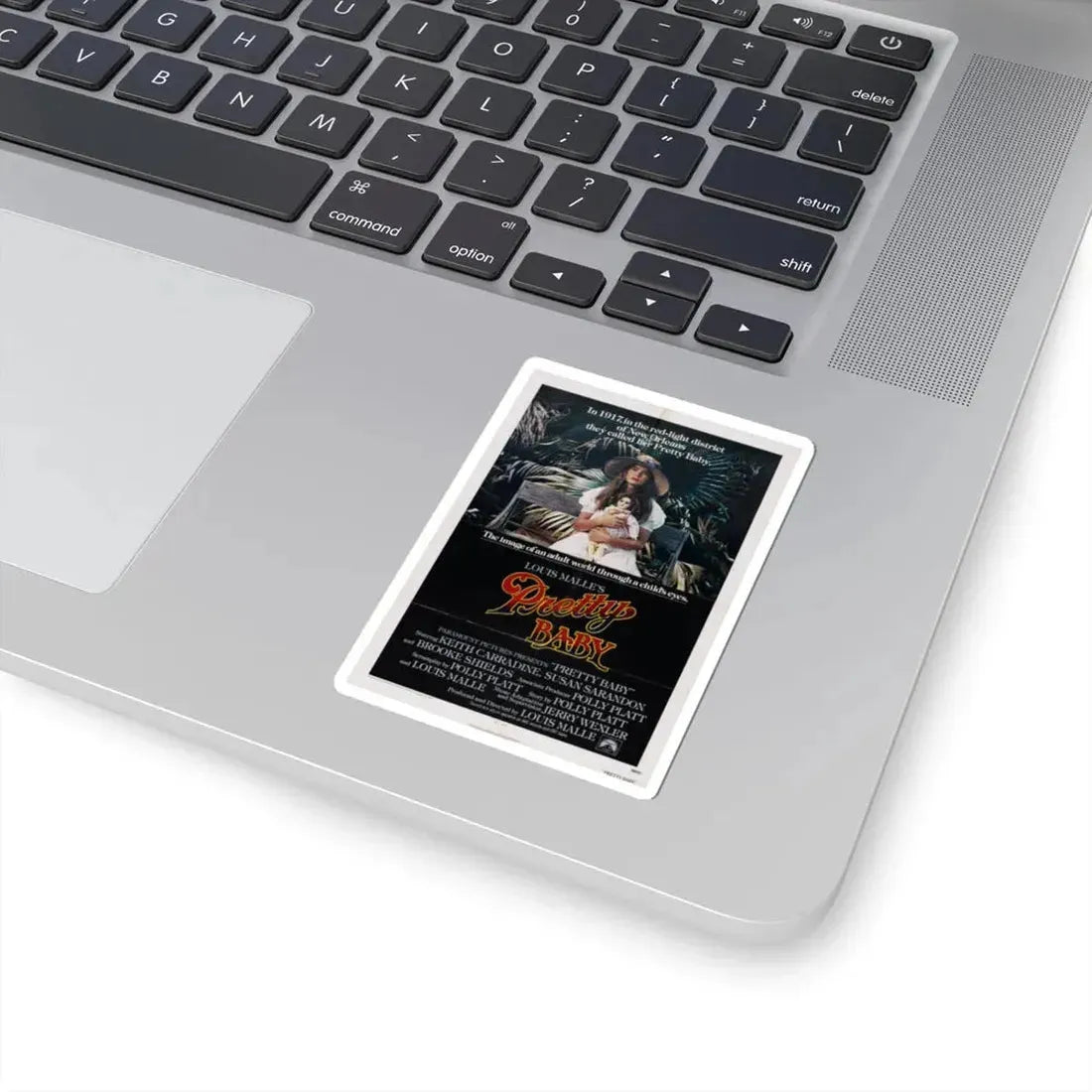 Pretty Baby 1978 Movie Poster - STICKER Vinyl Kiss-Cut Decal - The Sticker Space