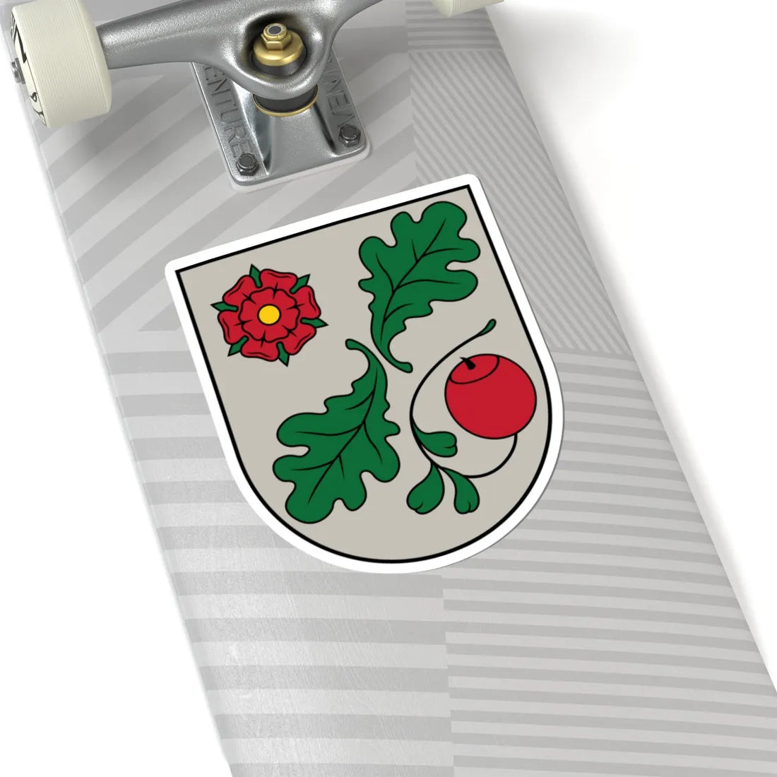 Pārgaujas novads COA (Latvia) (Coat of Arms) STICKER Vinyl Kiss-Cut Decal - The Sticker Space