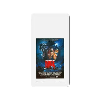 PRIMAL RAGE (ITALIAN) 1988 Movie Poster - Refrigerator Magnet 2 Inch Die-Cut - The Sticker Space