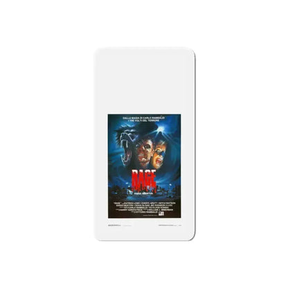 PRIMAL RAGE (ITALIAN) 1988 Movie Poster - Refrigerator Magnet 6 Inch Die-Cut - The Sticker Space