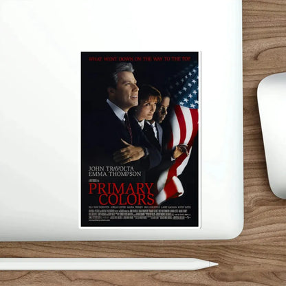 Primary Colors 1998 Movie Poster STICKER Vinyl Die-Cut Decal - The Sticker Space