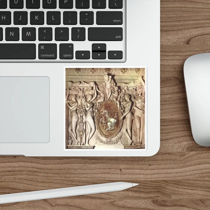 SKU:16226969874367490815 Sticker types:White Shape:Die-Cut Sizes:4" × 4"