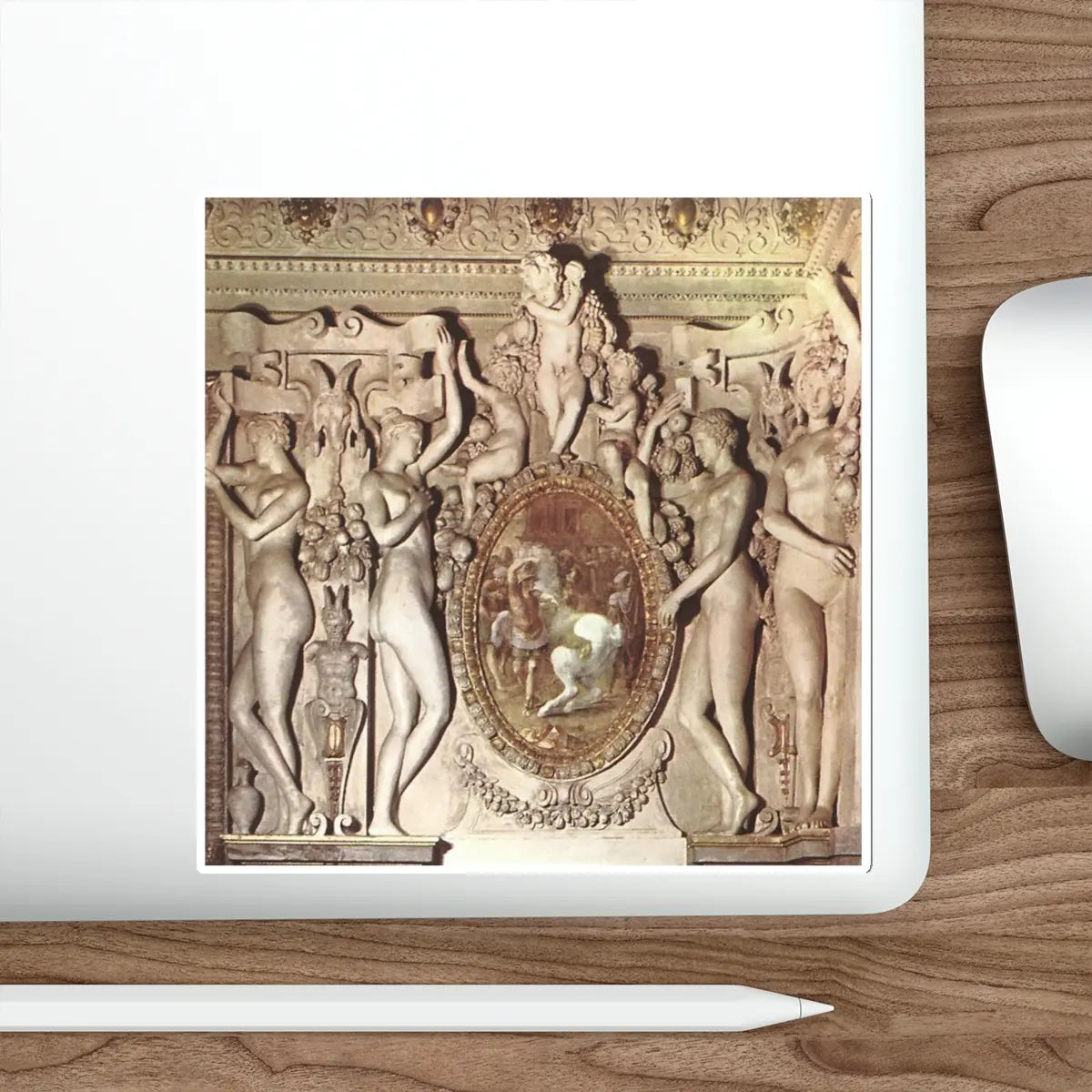 SKU:27773294115512016219 Sticker types:White Shape:Die-Cut Sizes:6" × 6"