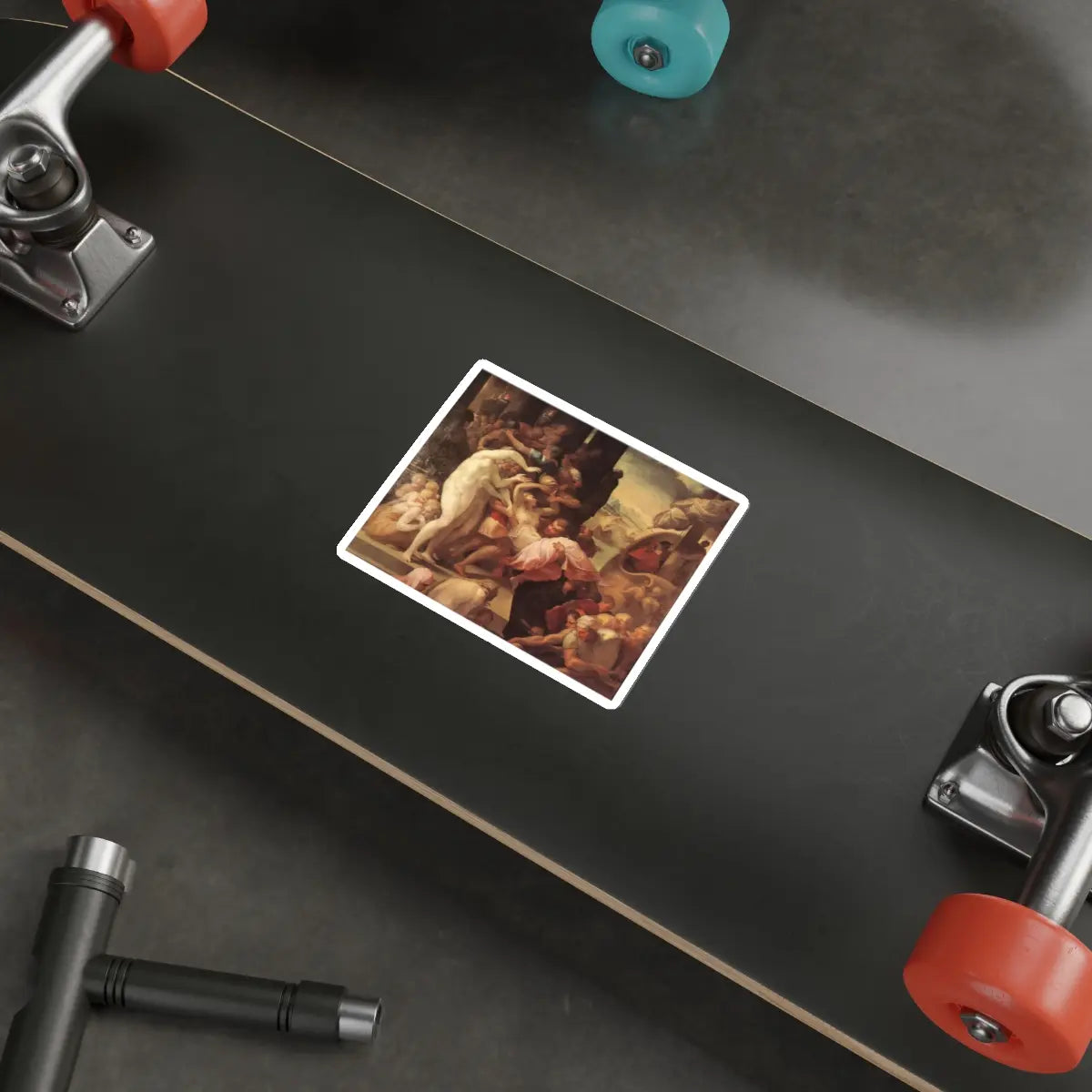SKU:20467106964728461699 Sticker types:White Shape:Die-Cut Sizes:4" × 4"