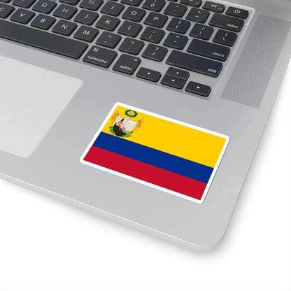 Primera bandera de la Gran Colombia (Colombia) STICKER Vinyl Kiss-Cut Decal - The Sticker Space